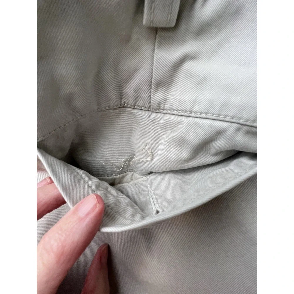Banana Republic Pants Men Dawson Relaxed Fit Chino Straight Leg Beige 38 x 34